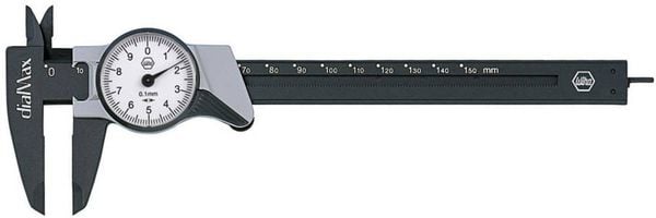 Produktbild: Wiha 27082 Uhrenmessschieber 150 mm