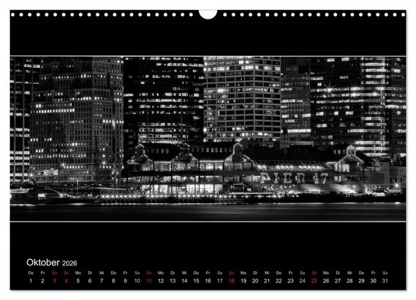 Produktbild: NEW YORK CITY H&ouml;hepunkte im Panoramaformat (Wandkalender 2026 DIN A3 quer), CALVENDO Monatskalender