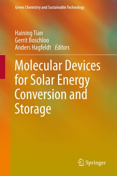 Produktbild: Molecular Devices for Solar Energy Conversion and Storage