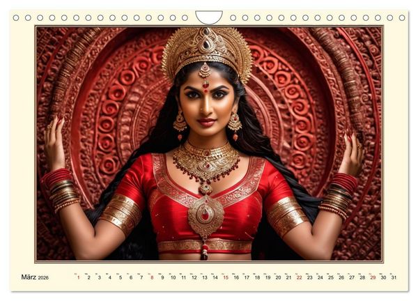 Produktbild: Tradition und Kultur in Indien (Wandkalender 2026 DIN A4 quer), CALVENDO Monatskalender