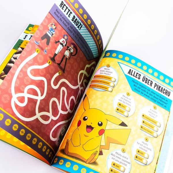 Produktbild: Pok&eacute;mon Activity-Buch: Mein ultimativer Mal- und Spielspa&szlig;