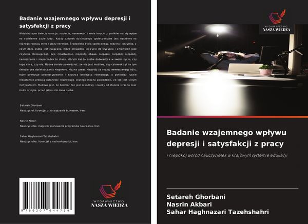 Produktbild: Badanie wzajemnego wp&iquest;ywu depresji i satysfakcji z pracy