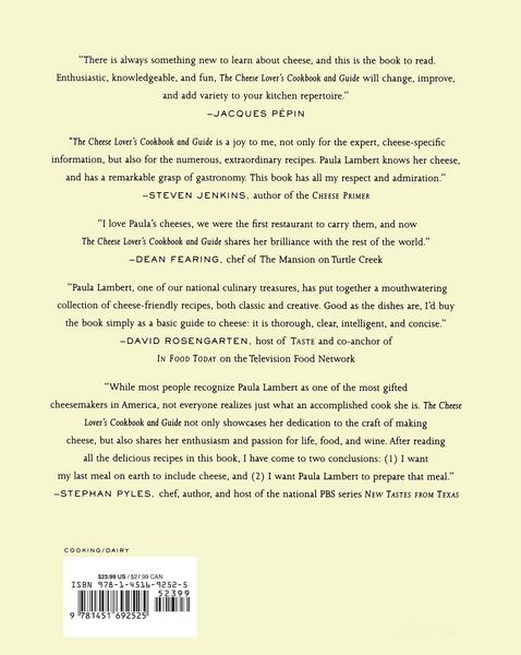 Produktbild: The Cheese Lover's Cookbook and Guide
