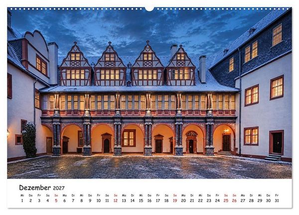 Produktbild: Glanzvolles Weilburg (hochwertiger Premium Wandkalender 2027 DIN A2 quer), Kunstdruck in Hochglanz