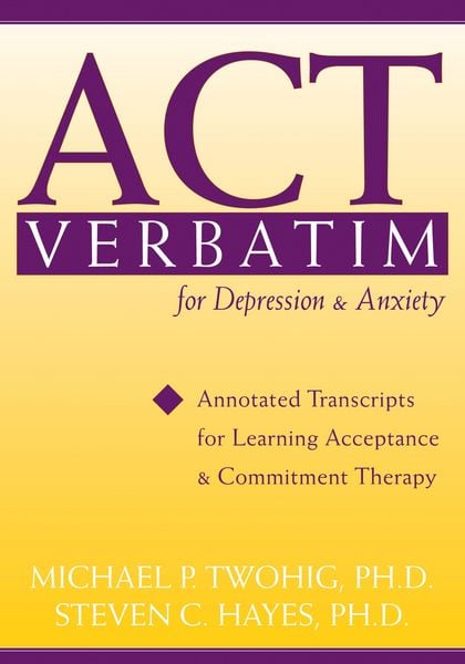 Produktbild: ACT Verbatim for Depression and Anxiety