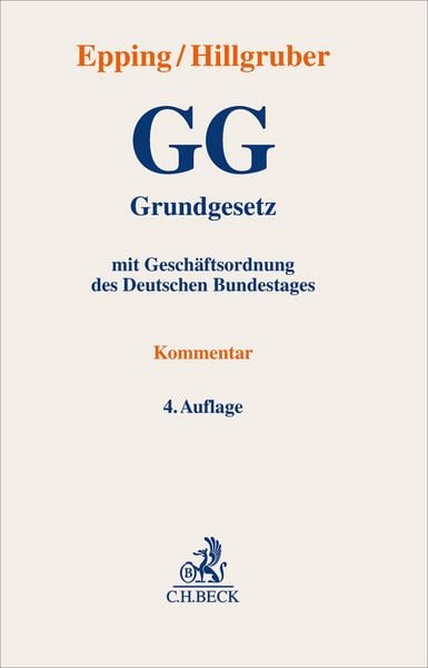 Produktbild: Grundgesetz. GG