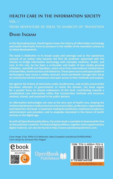 Produktbild: Health Care in the Information Society Vol. 1