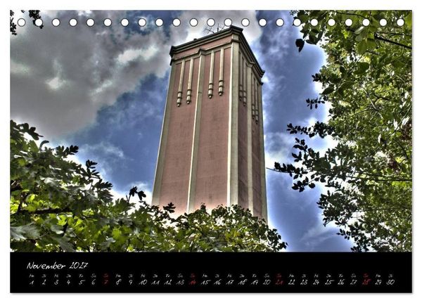 Produktbild: Wuppertal - Stadt der Schwebebahn in HDR (Tischkalender 2027 DIN A5 quer), CALVENDO Monatskalender