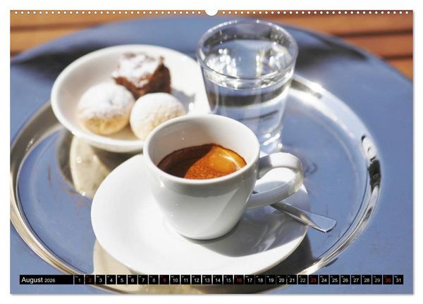 Produktbild: Espressozeit (Wandkalender 2026 DIN A2 quer), CALVENDO Monatskalender
