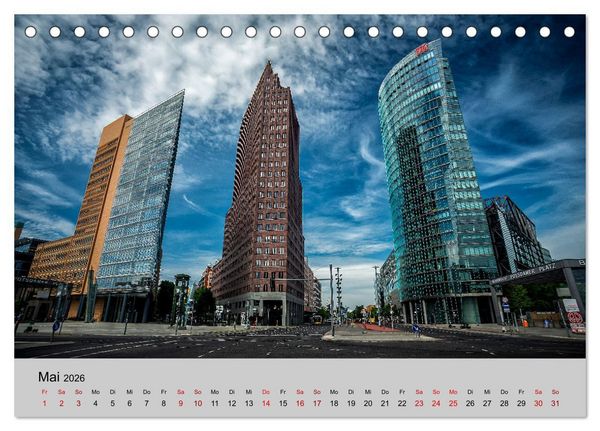 Produktbild: Ein Spaziergang durch Berlin (Tischkalender 2026 DIN A5 quer), CALVENDO Monatskalender