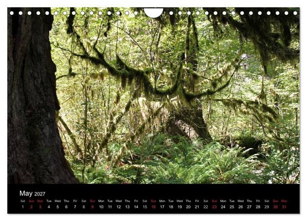 Produktbild: From Pacific to the Mountains 2027 (Wall Calendar 2027 DIN A4 landscape), CALVENDO 12 Month Wall Calendar