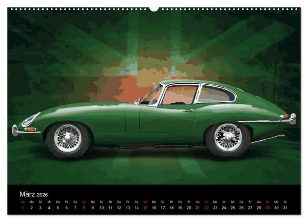 Produktbild: DIE GLORREICHEN ZW&Ouml;LF (Wandkalender 2026 DIN A2 quer), CALVENDO Monatskalender
