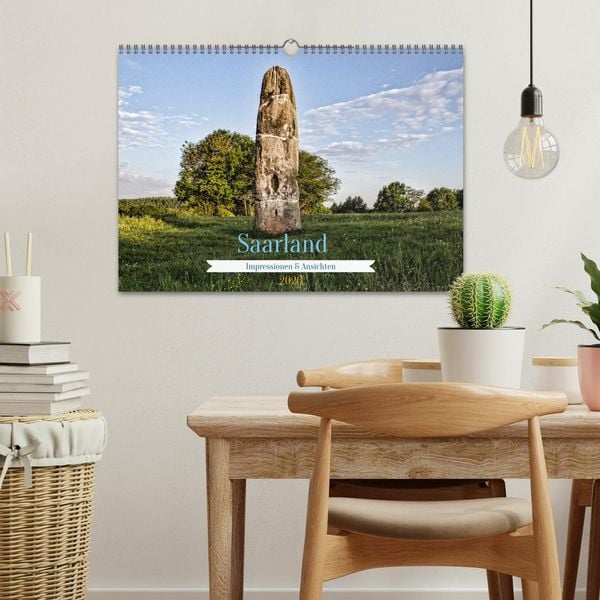 Produktbild: Saarland Impressionen & Ansichten (Wandkalender 2026 DIN A3 quer), CALVENDO Monatskalender