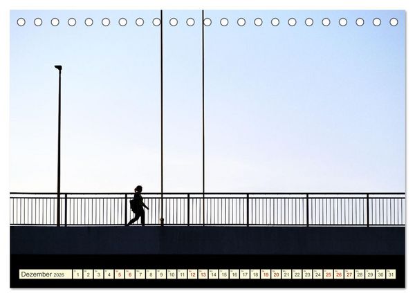 Produktbild: Duisburg - Br&uuml;cken &uuml;ber Br&uuml;cken (Tischkalender 2026 DIN A5 quer), CALVENDO Monatskalender