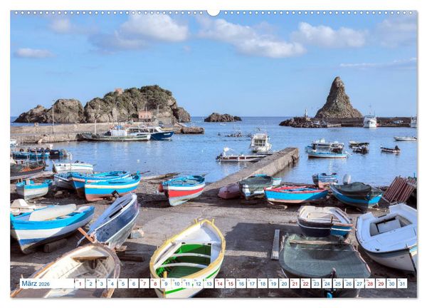 Produktbild: Sizilien - Italien mal anders (hochwertiger Premium Wandkalender 2026 DIN A2 quer), Kunstdruck in Hochglanz