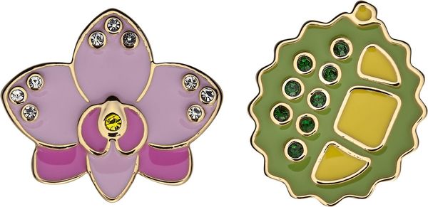 Produktbild: Moleskine Country Pins Singapur (2er-Set), Orchidee+ Durian