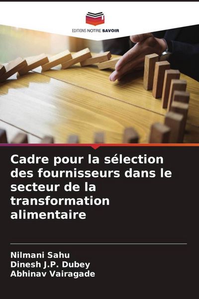 Produktbild: Cadre pour la s&eacute;lection des fournisseurs dans le secteur de la transformation alimentaire