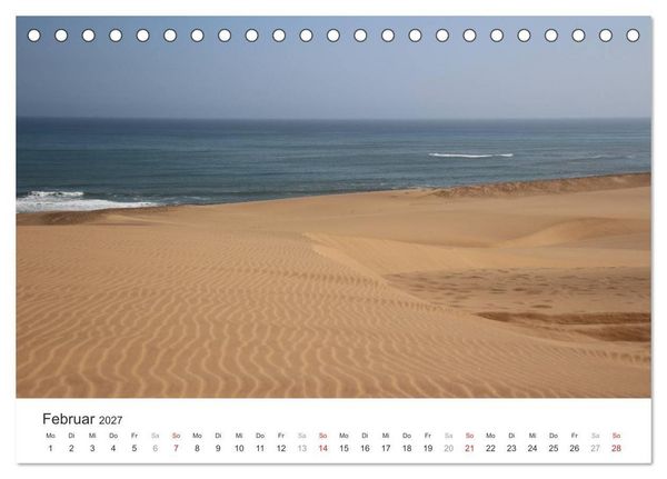 Produktbild: Namibia - Landschaftseindr&uuml;cke (Tischkalender 2027 DIN A5 quer), CALVENDO Monatskalender