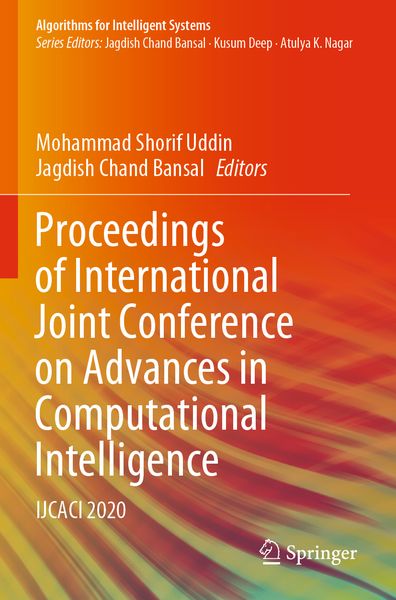Produktbild: Proceedings of International Joint Conference on Advances in Computational Intelligence