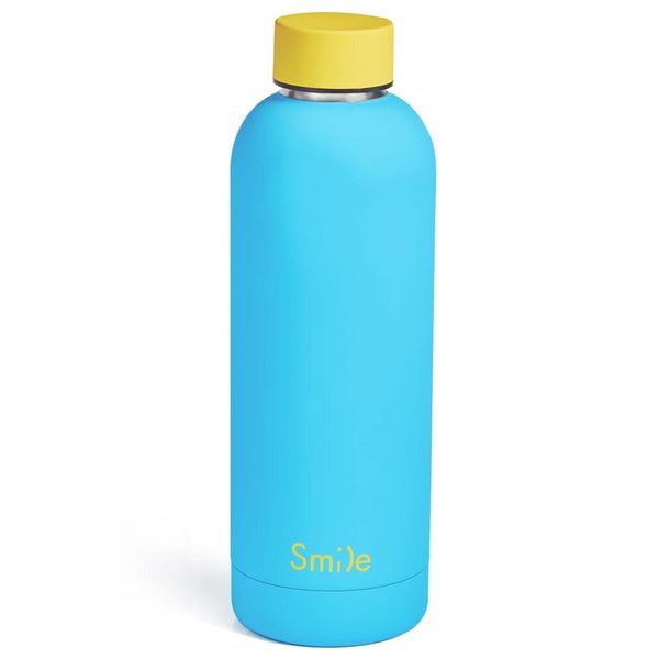 Trinkflasche 'blue / yellow', 500ml