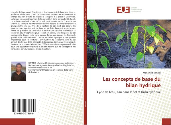 Produktbild: Les concepts de base du bilan hydrique