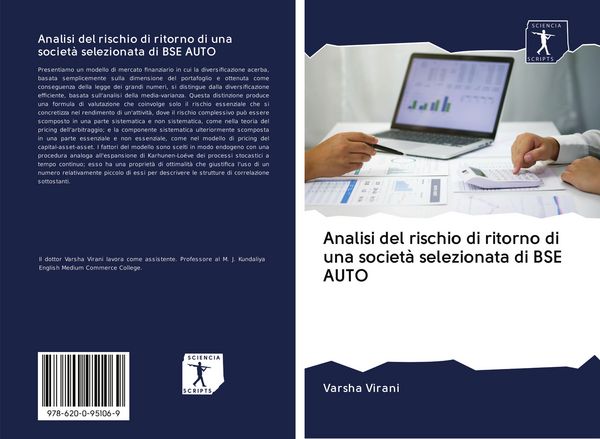 Produktbild: Analisi del rischio di ritorno di una societ&agrave; selezionata di BSE AUTO