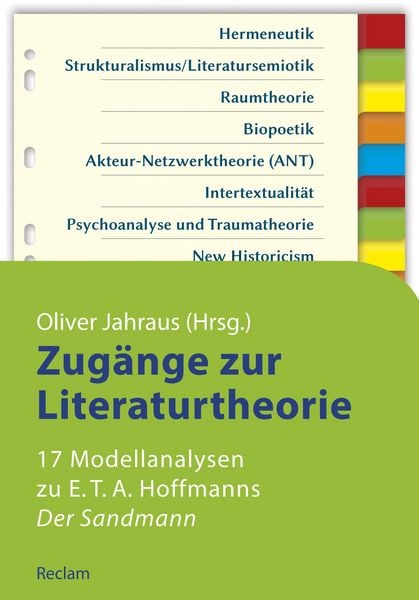 Produktbild: Zug&auml;nge zur Literaturtheorie. 17 Modellanalysen zu E.T.A. Hoffmanns &raquo;Der Sandmann&laquo;