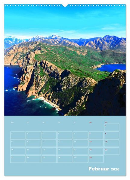 Produktbild: Fabelhaftes Korsika - Trauminsel im Mittelmeer (Wandkalender 2026 DIN A2 hoch), CALVENDO Monatskalender
