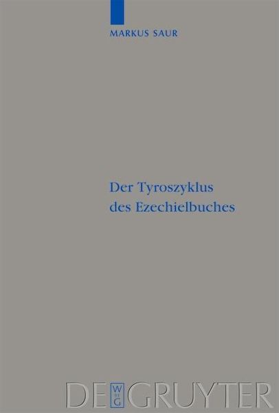 Produktbild: Der Tyroszyklus des Ezechielbuches