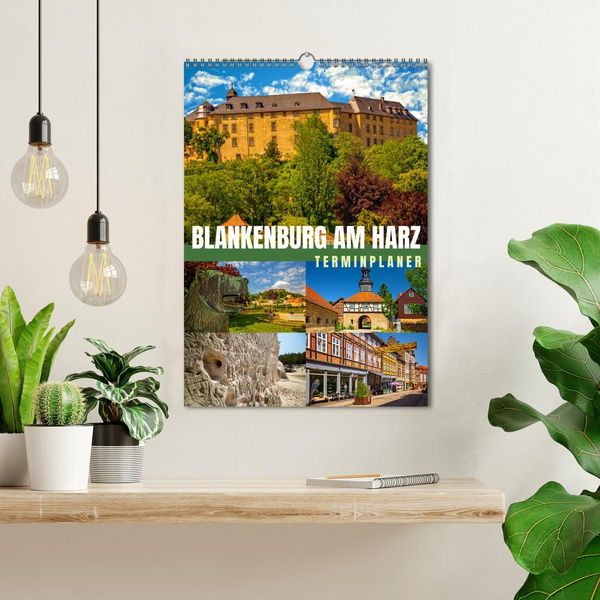 Produktbild: Blankenburg am Harz - Terminplaner (Wandkalender 2026 DIN A3 hoch), CALVENDO Monatskalender