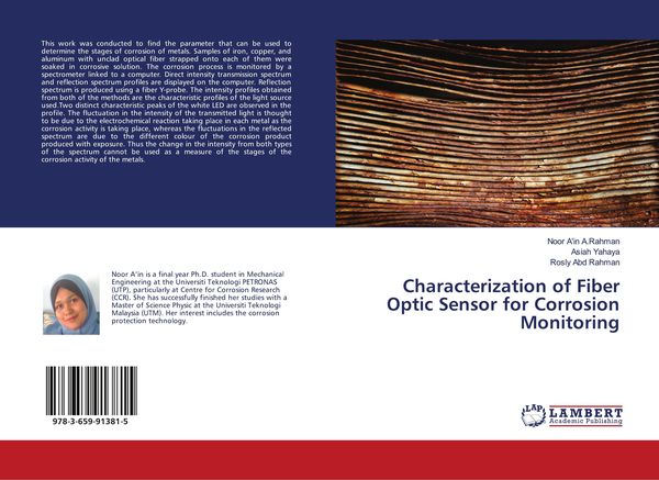 Produktbild: Characterization of Fiber Optic Sensor for Corrosion Monitoring
