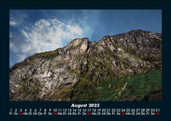 Produktbild: Bergige Welten 2025 Fotokalender DIN A5