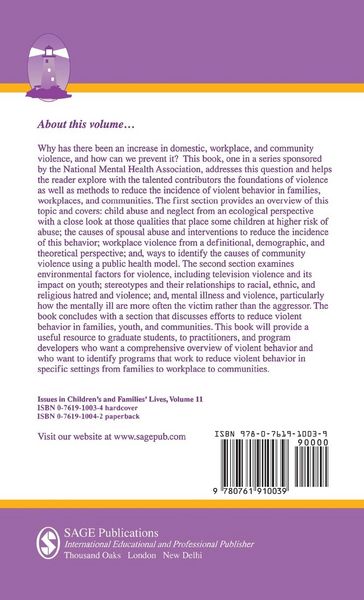 Produktbild: Violence in Homes and Communities