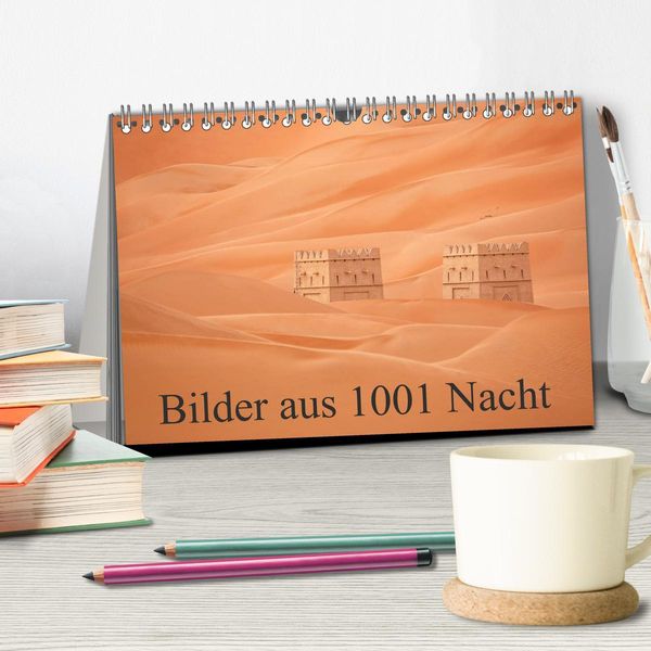 Produktbild: Bilder aus 1001 Nacht (Tischkalender 2026 DIN A5 quer), CALVENDO Monatskalender