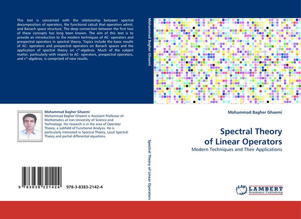 Produktbild: Spectral Theory of Linear Operators