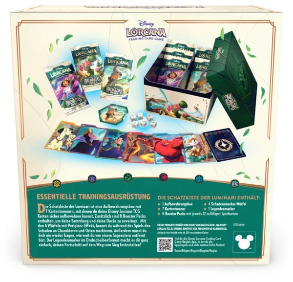Produktbild: Disney Lorcana TCG: Archazias Insel - Schatzkiste der Luminari (Deutsch)