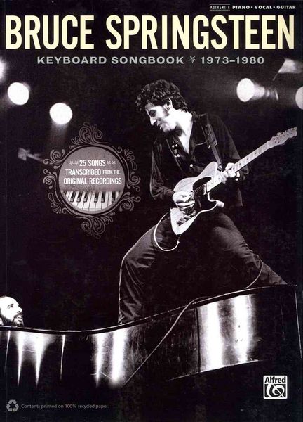 Produktbild: Springsteen, B: Bruce Springsteen -- Keyboard Songbook 1973-