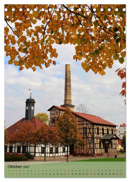 Produktbild: MEIN HALLE / SAALE (Tischkalender 2027 DIN A5 hoch), CALVENDO Monatskalender