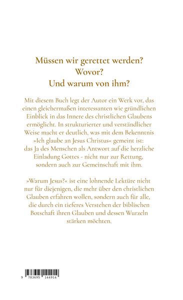 Produktbild: Warum Jesus?