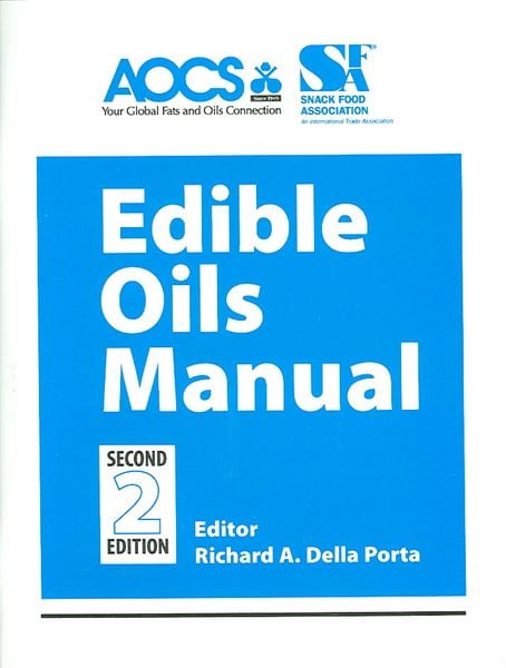 Produktbild: Aocs/Sfa Edible Oils Manual, Second Edition