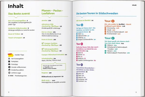 Produktbild: MARCO POLO Camper Guide S&uuml;dschweden