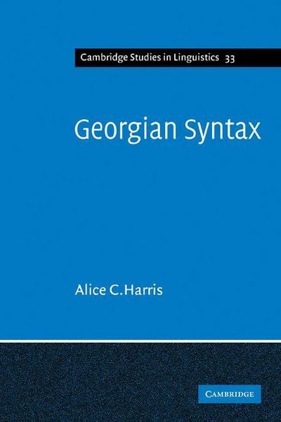 Produktbild: Georgian Syntax
