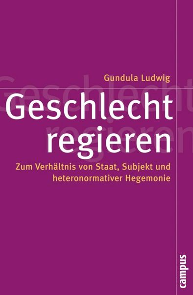 Produktbild: Geschlecht regieren