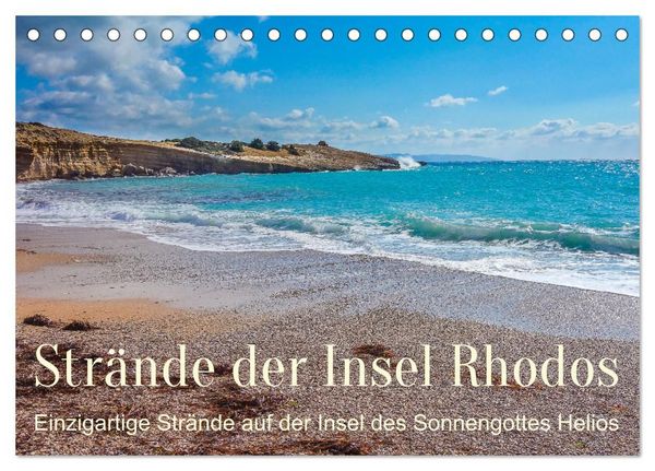 Produktbild: Str&auml;nde der Insel Rhodos (Tischkalender 2027 DIN A5 quer), CALVENDO Monatskalender