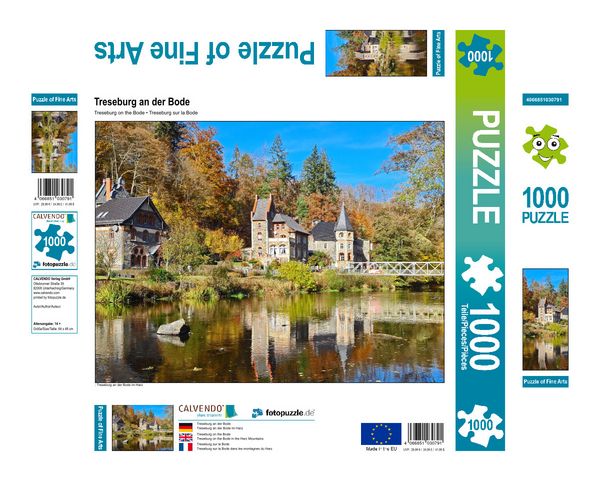 Produktbild: CALVENDO Puzzle Treseburg an der Bode | 1000 Teile Lege-Gr&ouml;&szlig;e 64x48cm Foto-Puzzle f&uuml;r gl&uuml;ckliche Stunden
