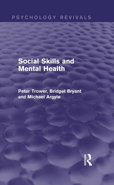 Produktbild: Social Skills and Mental Health (Psychology Revivals)