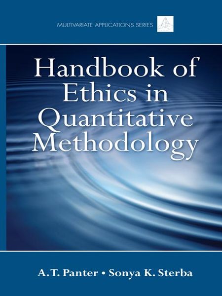 Produktbild: Handbook of Ethics in Quantitative Methodology