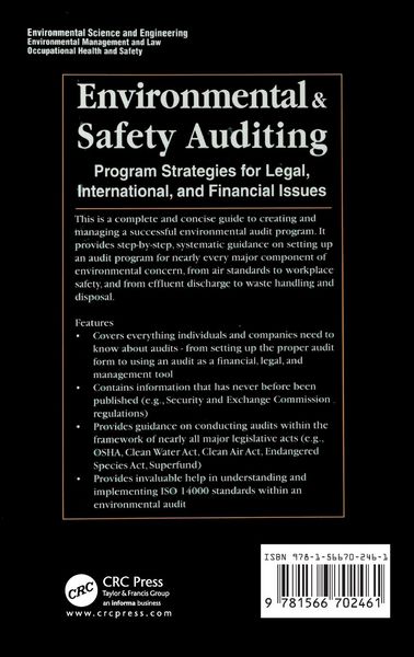 Produktbild: Environmental and Safety Auditing