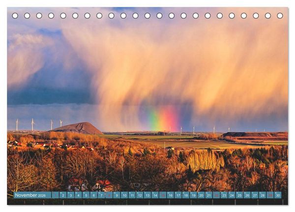 Produktbild: Fantastische Wetterfotos (Tischkalender 2026 DIN A5 quer), CALVENDO Monatskalender