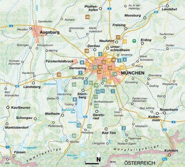 Produktbild: Das M&uuml;nchner Radlbuch